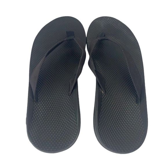 Chaco Thong Sandals Men's 14 US Black Flip Flop Slide Hiking Comfort Water Shoe - Picture 2 of 7